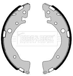 BORG & BECK Piduriklotside komplekt BBS6469